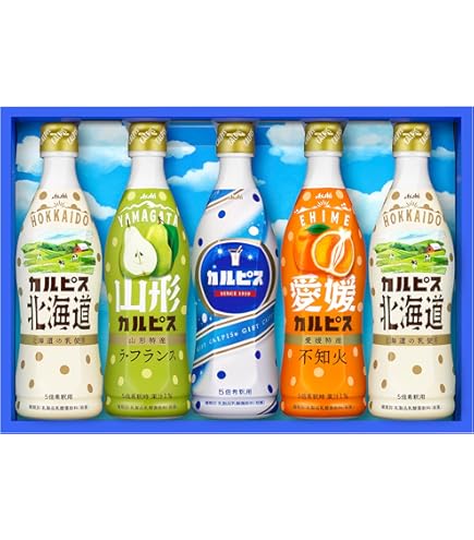 Amazon.co.jp: アサヒ飲料 24年中元 カルピス ギフト VL35R [カルピス